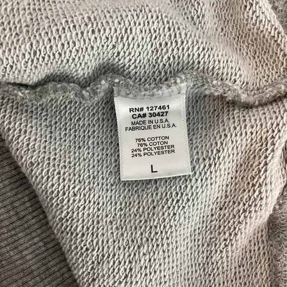 Wildfox Sommers “Pour Favor” Graphic Sweatshirt Gray Size L - Picture 7 of 7